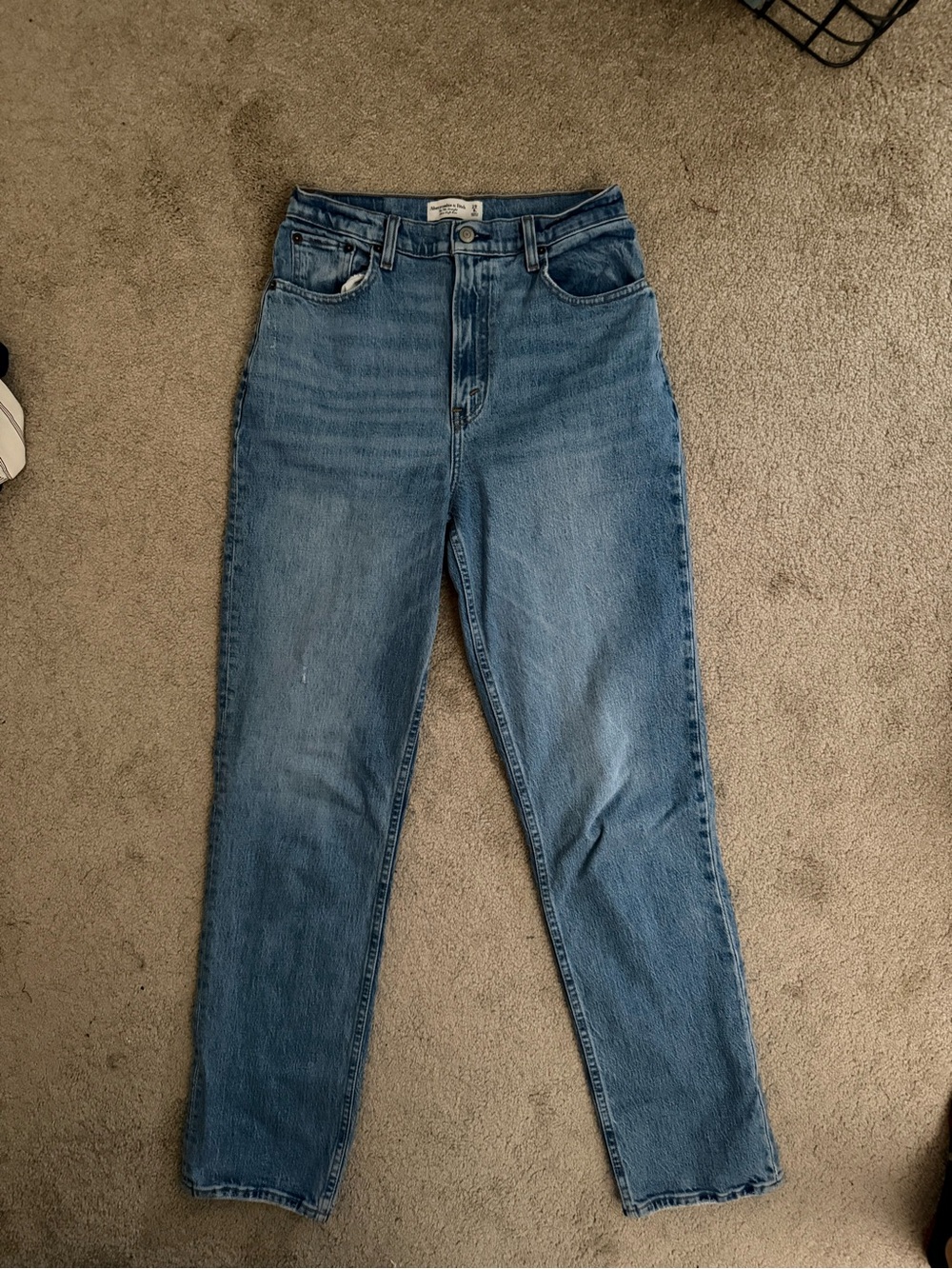 Abercrombie & Fitch 90s straight ultra high rise jeans